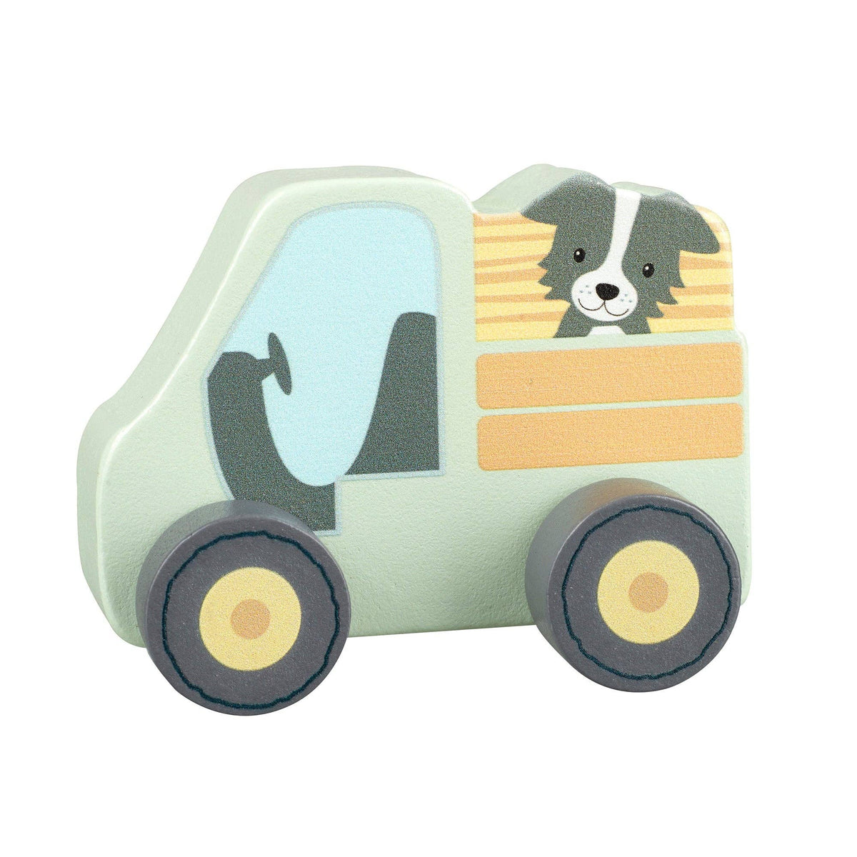 Orange Tree Toys - Farm Truck First Wooden Push Toy - Baby&More