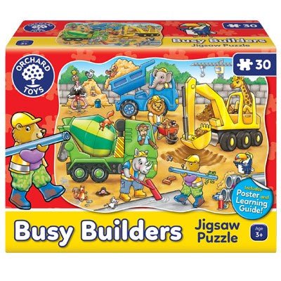 Orchard Toys - Busy Builders Jigsaw Puzzle - Baby&More