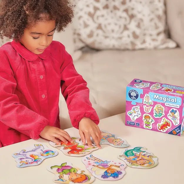 Orchard Toys - Magical Puzzles - Six 2 Piece Puzzles - Baby&More