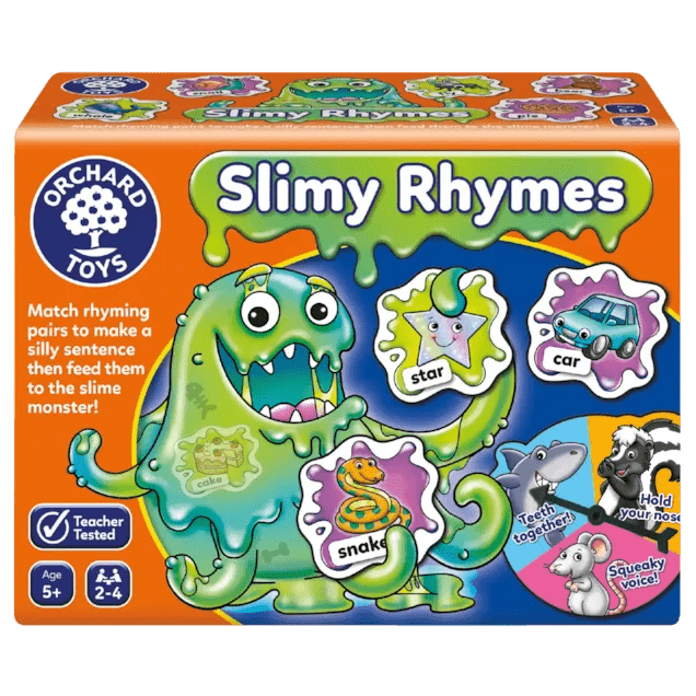Orchard Toys - Slimy Rhymes Literacy Rhyming Game - Baby&More