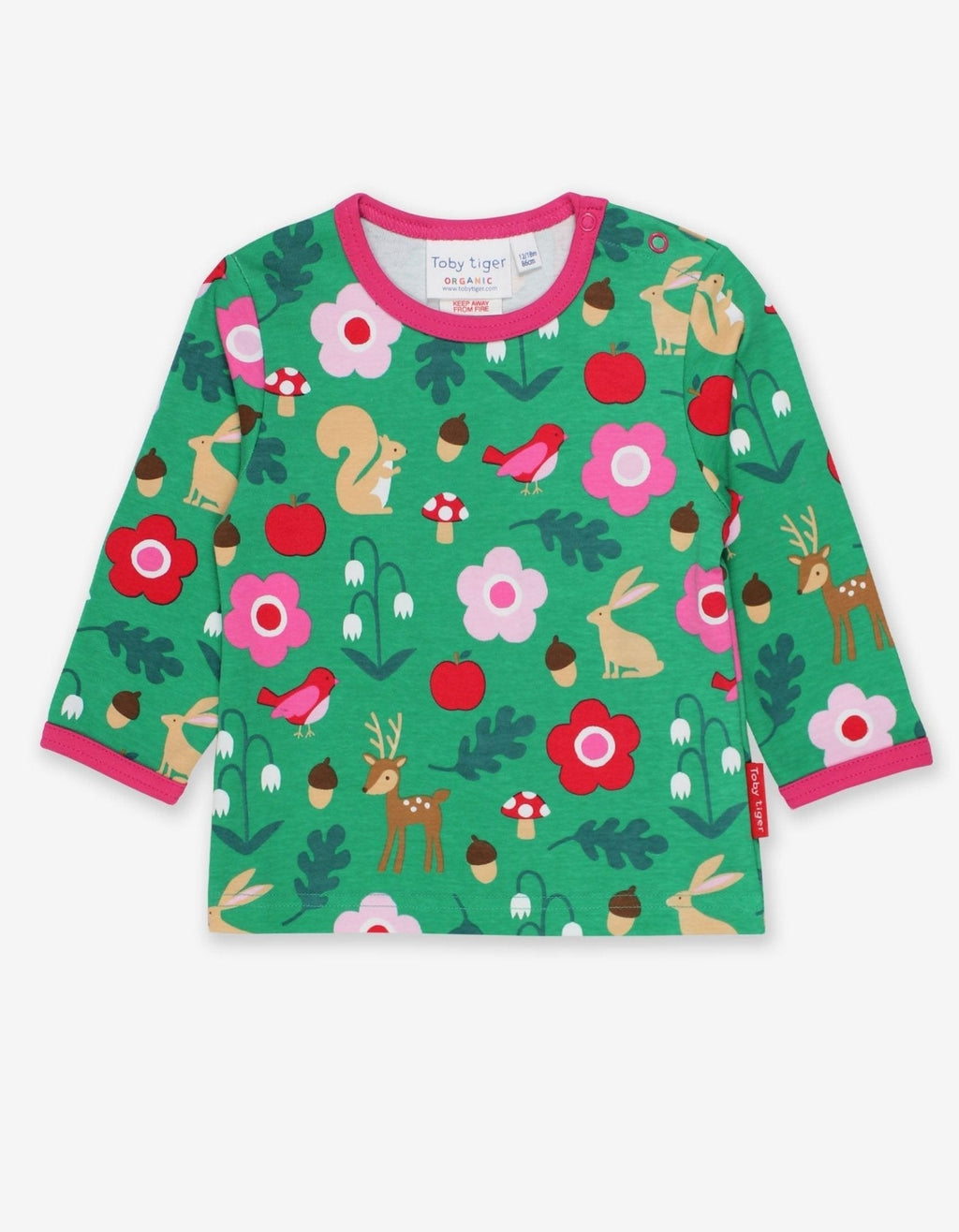 Organic Forest Adventure Print Long - Sleeved T-Shirt - Baby&More
