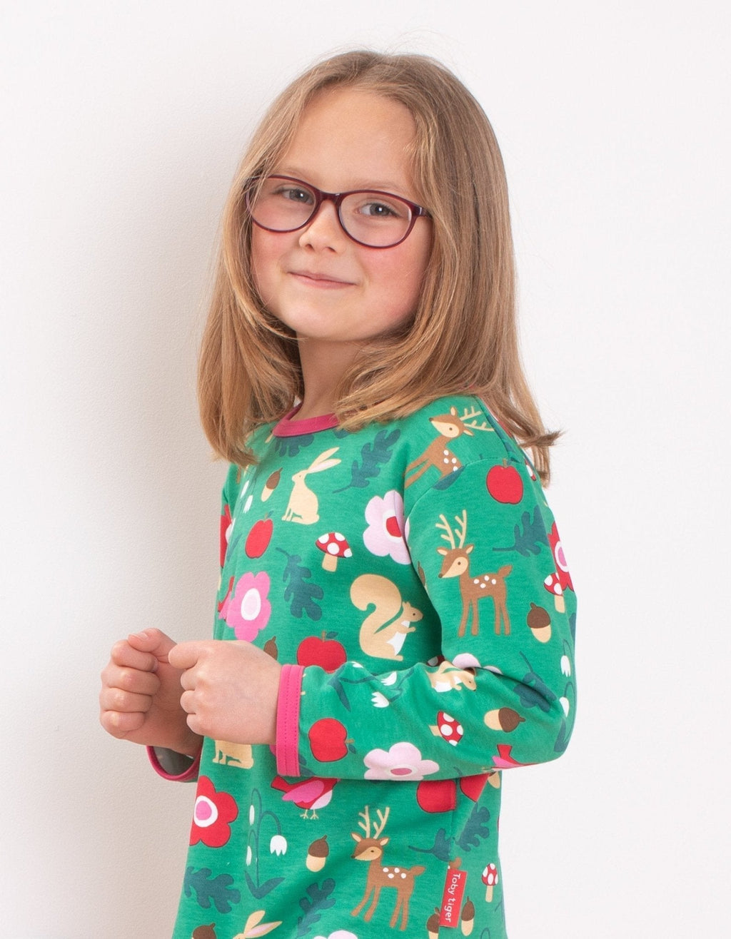 Organic Forest Adventure Print Long - Sleeved T-Shirt - Baby&More