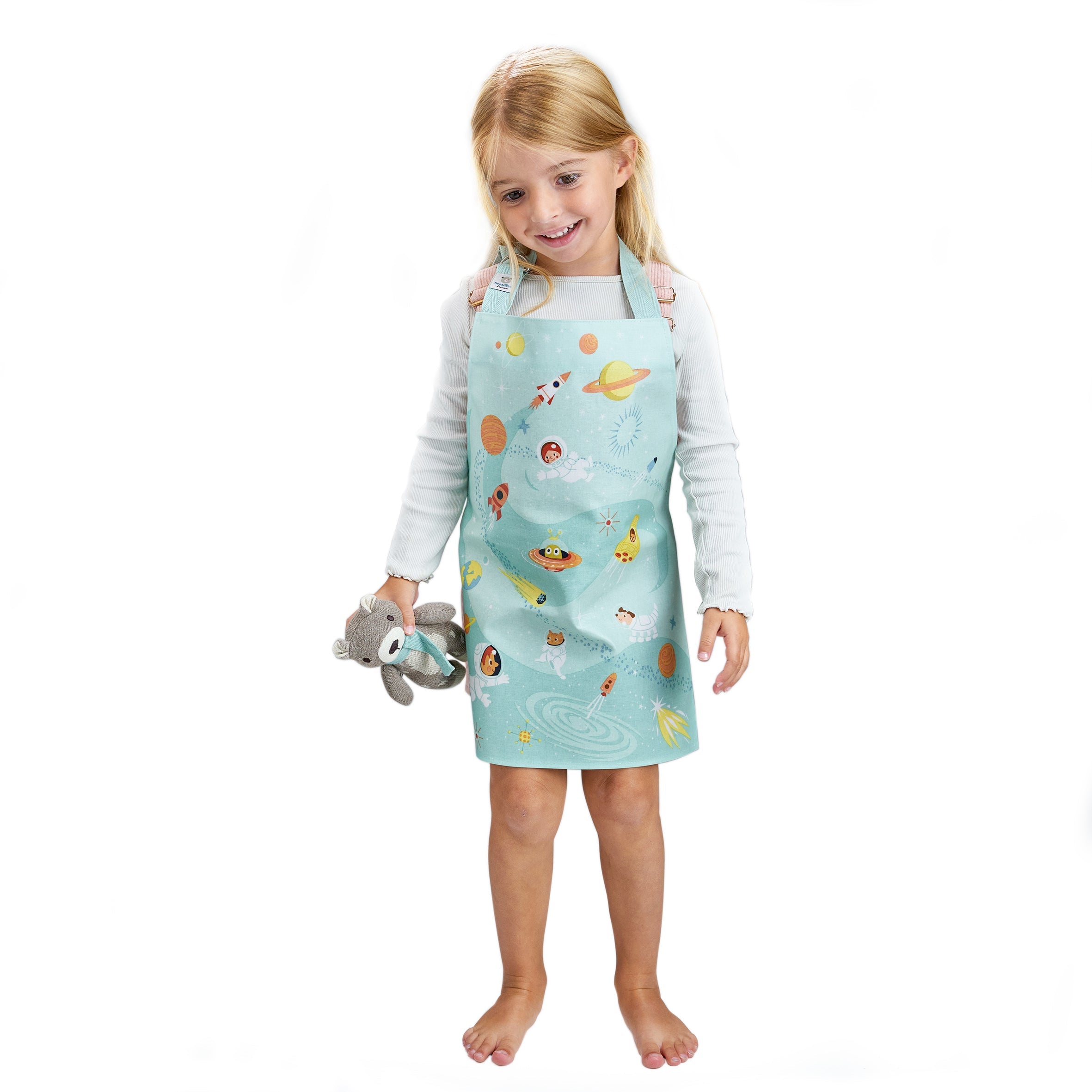 ThreadBear Design Outer Space Children's Apron