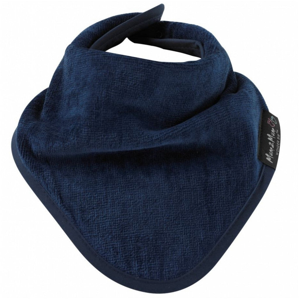 OUTLET - 3 PACK - Mum 2 Mum Bandana Style Wonder Bibs - Baby Blue / Navy / Teal - Baby&More