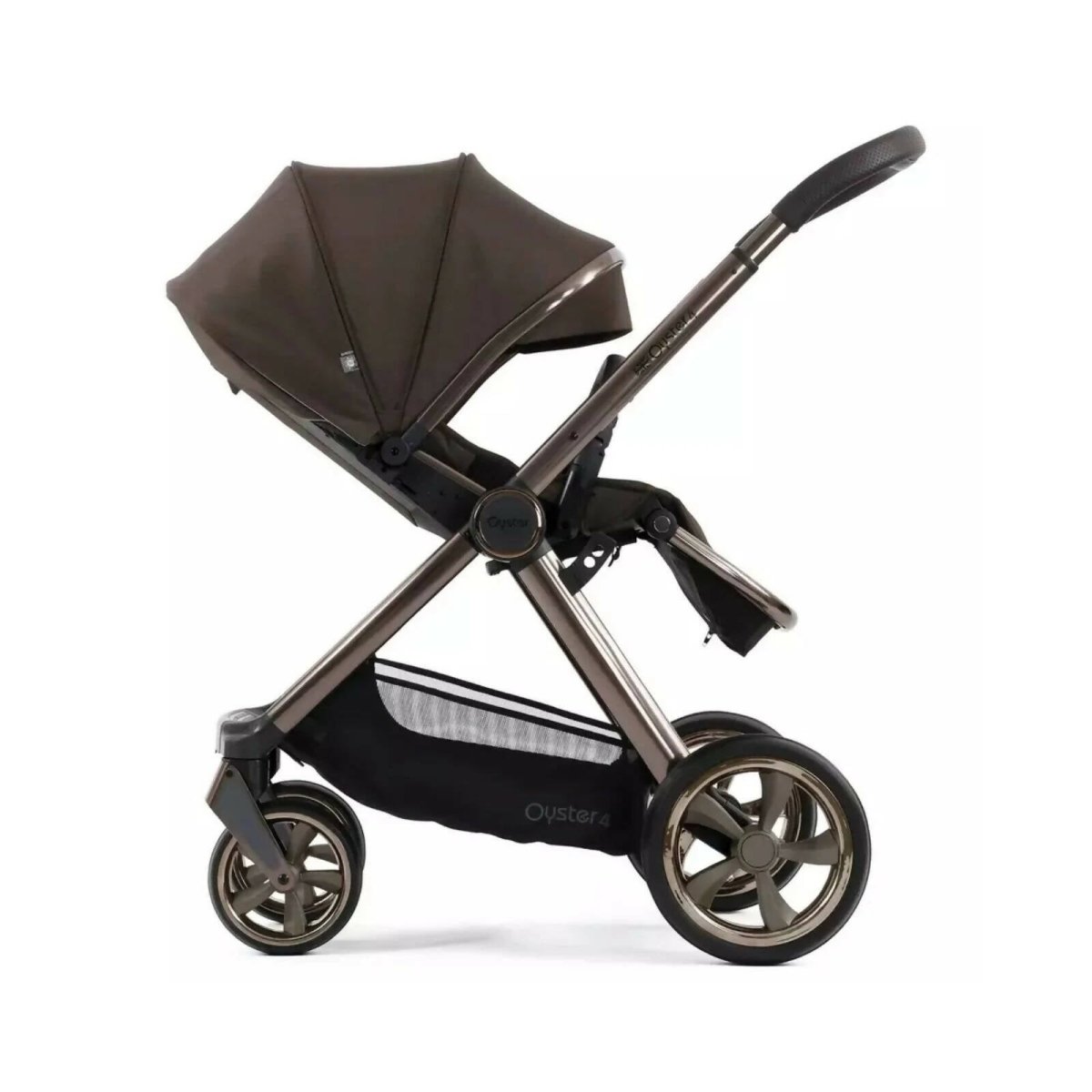 Oyster 4 Single Stroller - Chocolate Velvet - Baby&More