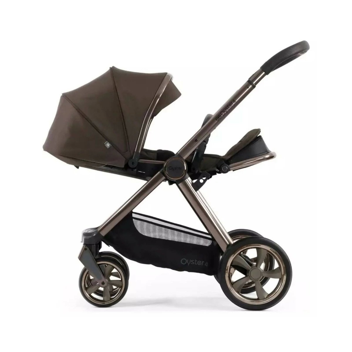 Oyster 4 Single Stroller - Chocolate Velvet - Baby&More