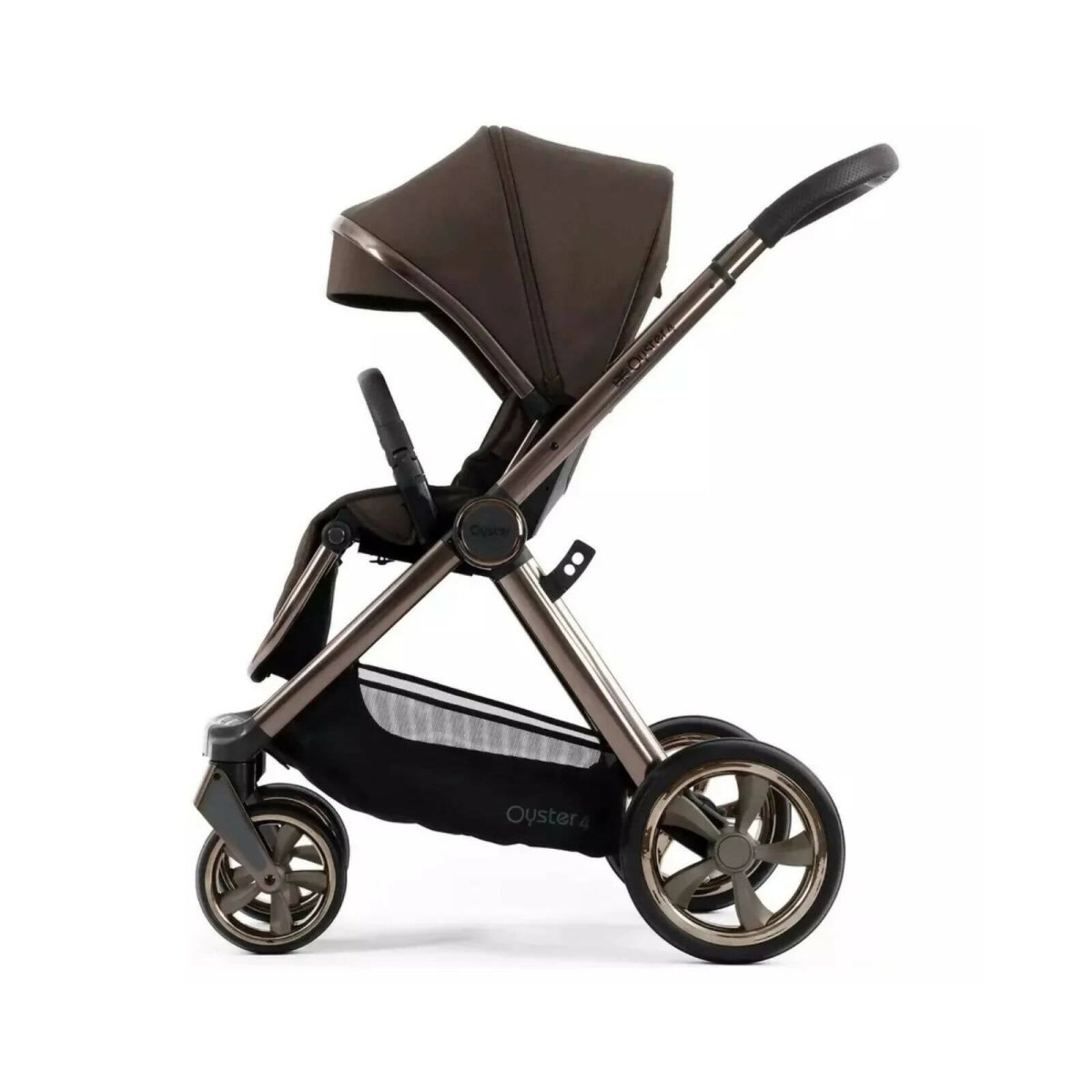 Oyster 4 Single Stroller - Chocolate Velvet - Baby&More
