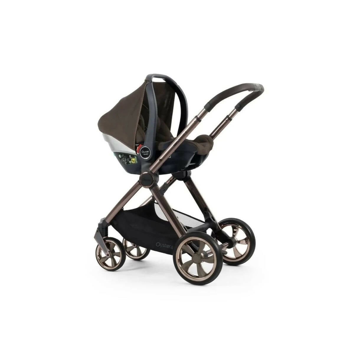 Oyster Capsule i-Size Infant Car Seat Group 0+ - Chocolate Velvet - Baby&More