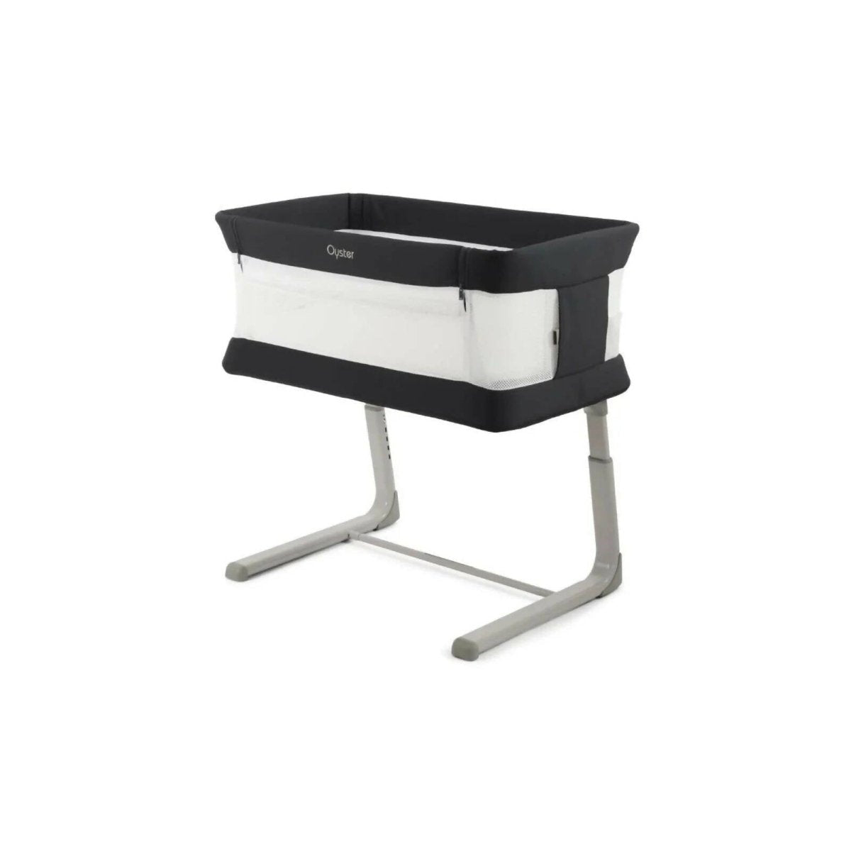 Oyster Wiggle Crib Co-Sleeper - Carbonite - Baby&More