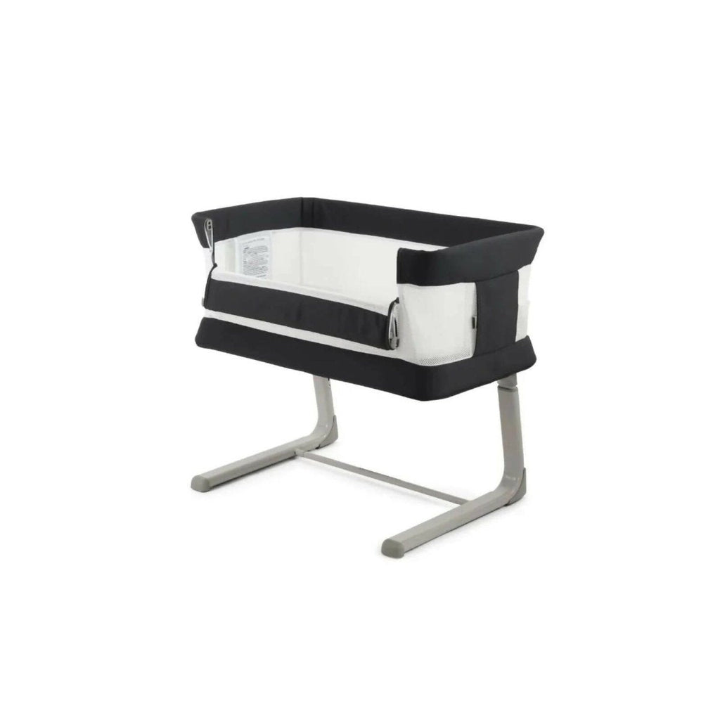Oyster Wiggle Crib Co-Sleeper - Carbonite - Baby&More