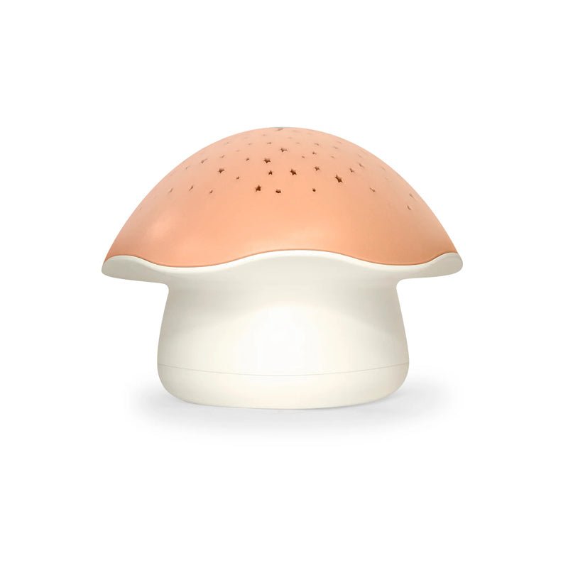 Pabobo by Angelcare Mushroom Musical Stars Projector - Pink - Baby&More