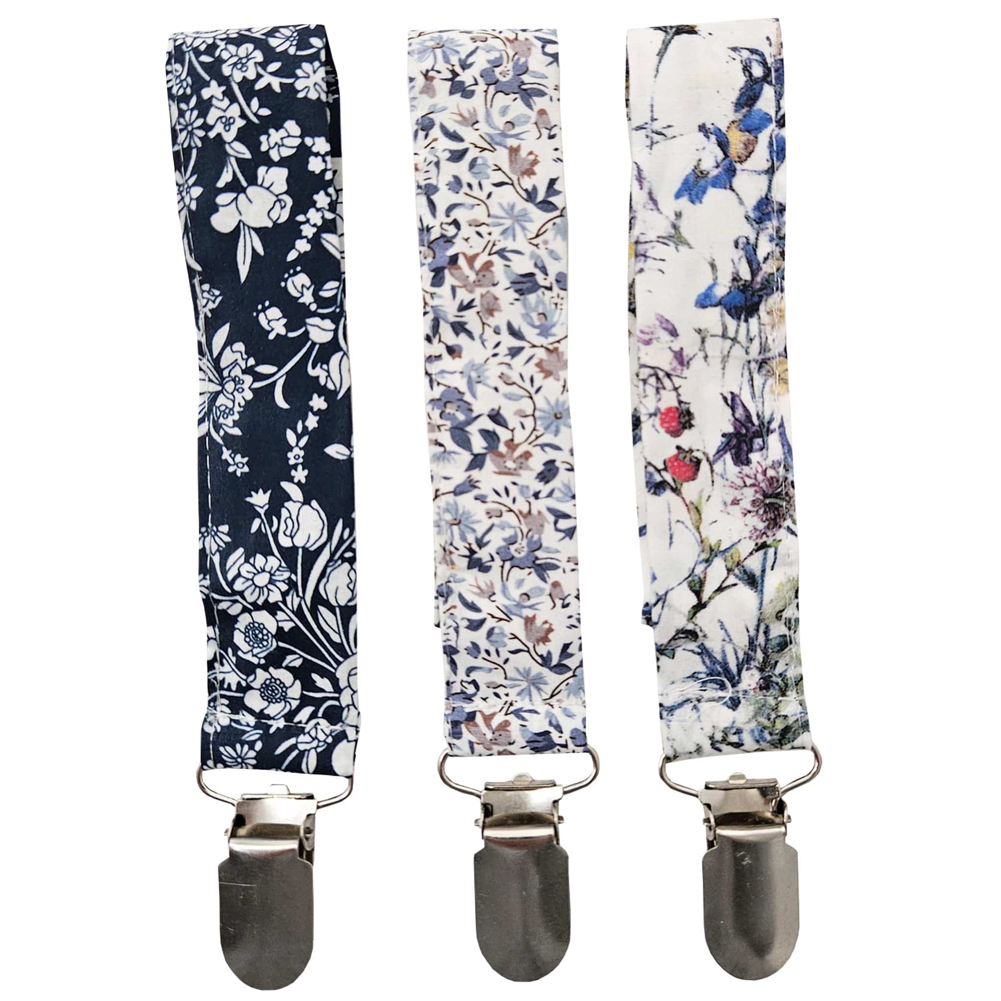 Pacifier Clip Holder - 3 pk - Himmel Blue - Baby&More