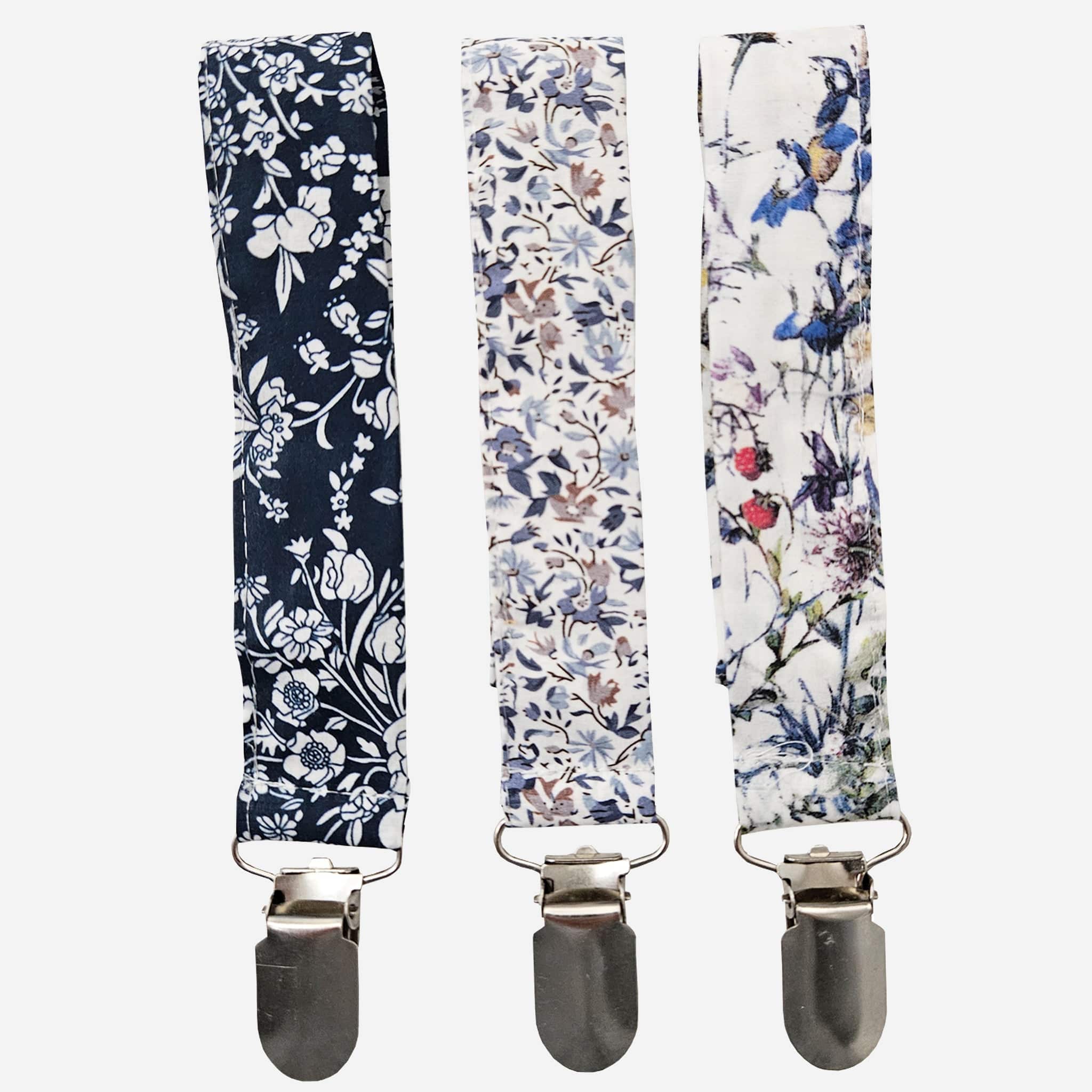 Pacifier Clip Holder - 3 pk - Himmel Blue - Baby&More