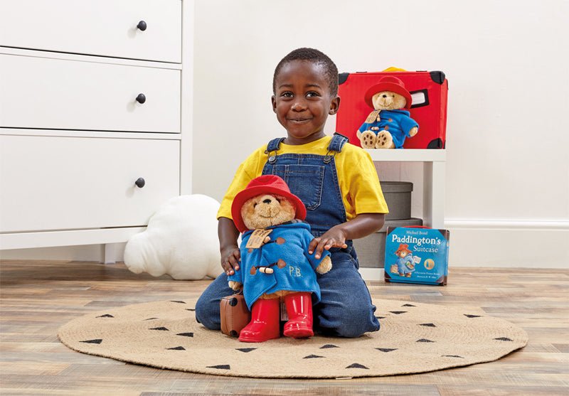 Paddington Bear with Boots and Suitcase - 34cm - Baby&More