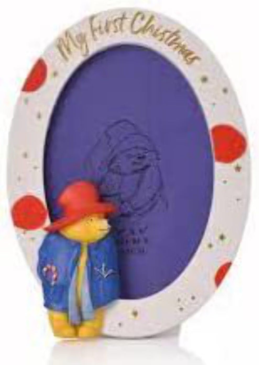 Paddington 'My First Christmas' Resin Photo Frame - 4 x 6" - Baby&More
