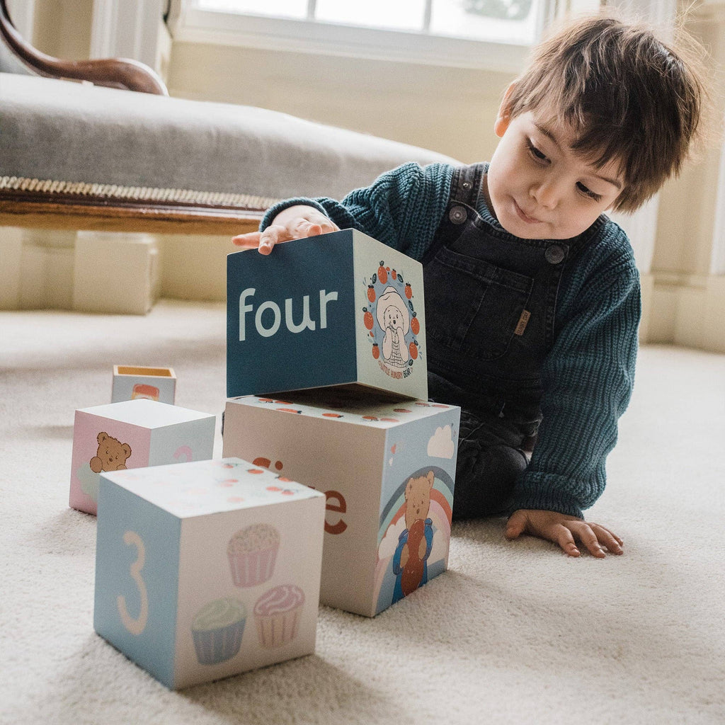 Paddington™ Wooden Stacking Cubes - Baby&More