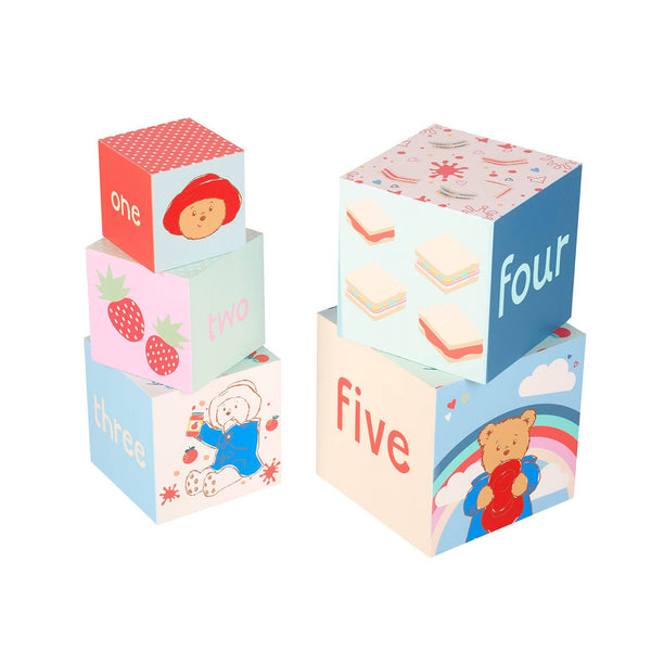 Paddington™ Wooden Stacking Cubes - Baby&More