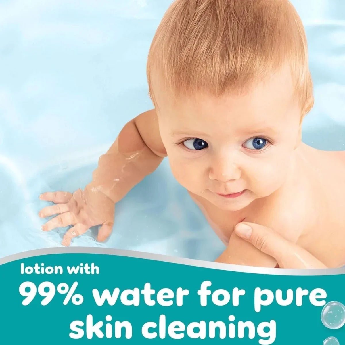 Pampers 99% Water Plastic Free Baby Wipes - 12 Packs - Baby&More