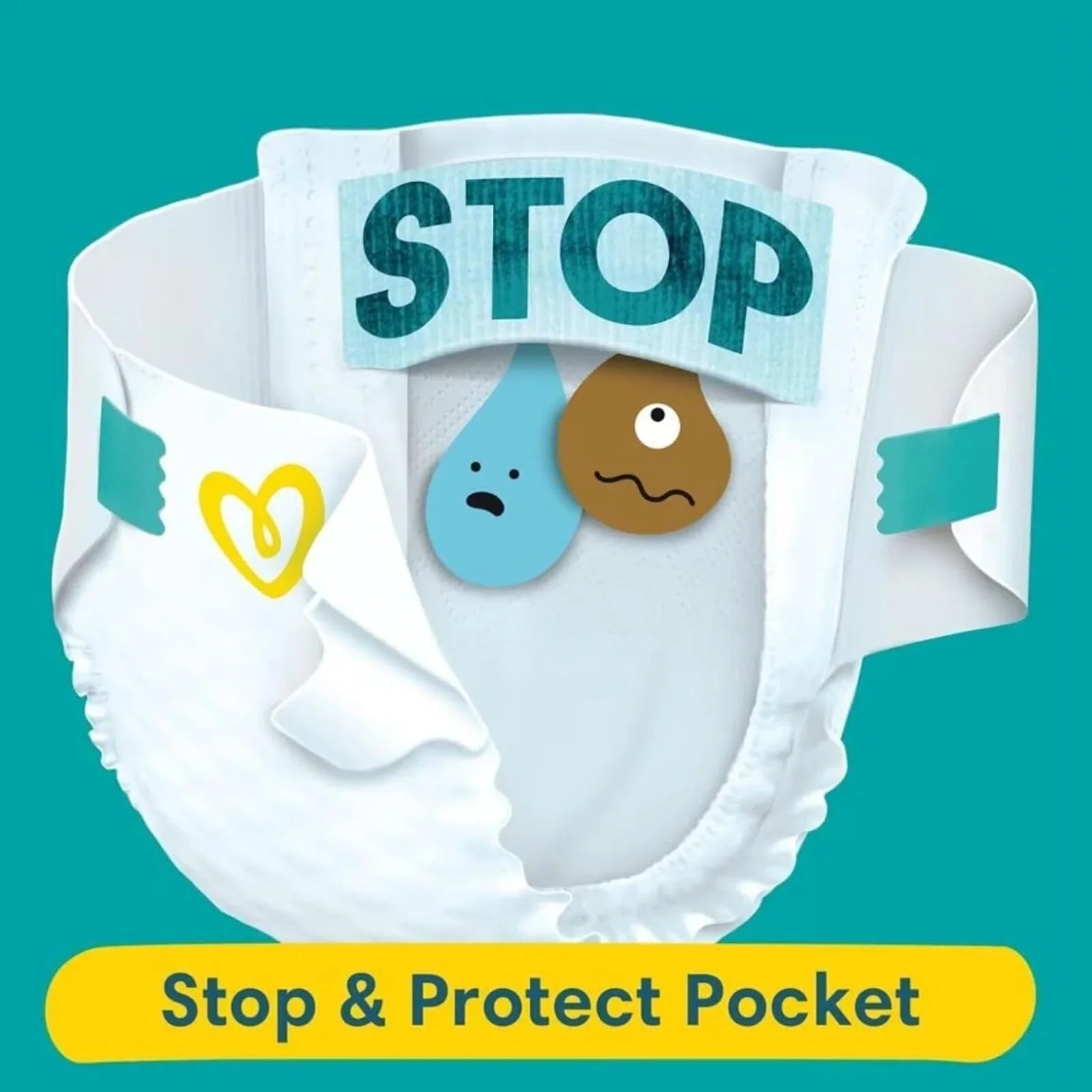 Pampers Baby Dry Size 3 Jumbo Pack - 98 nappies - Baby&More