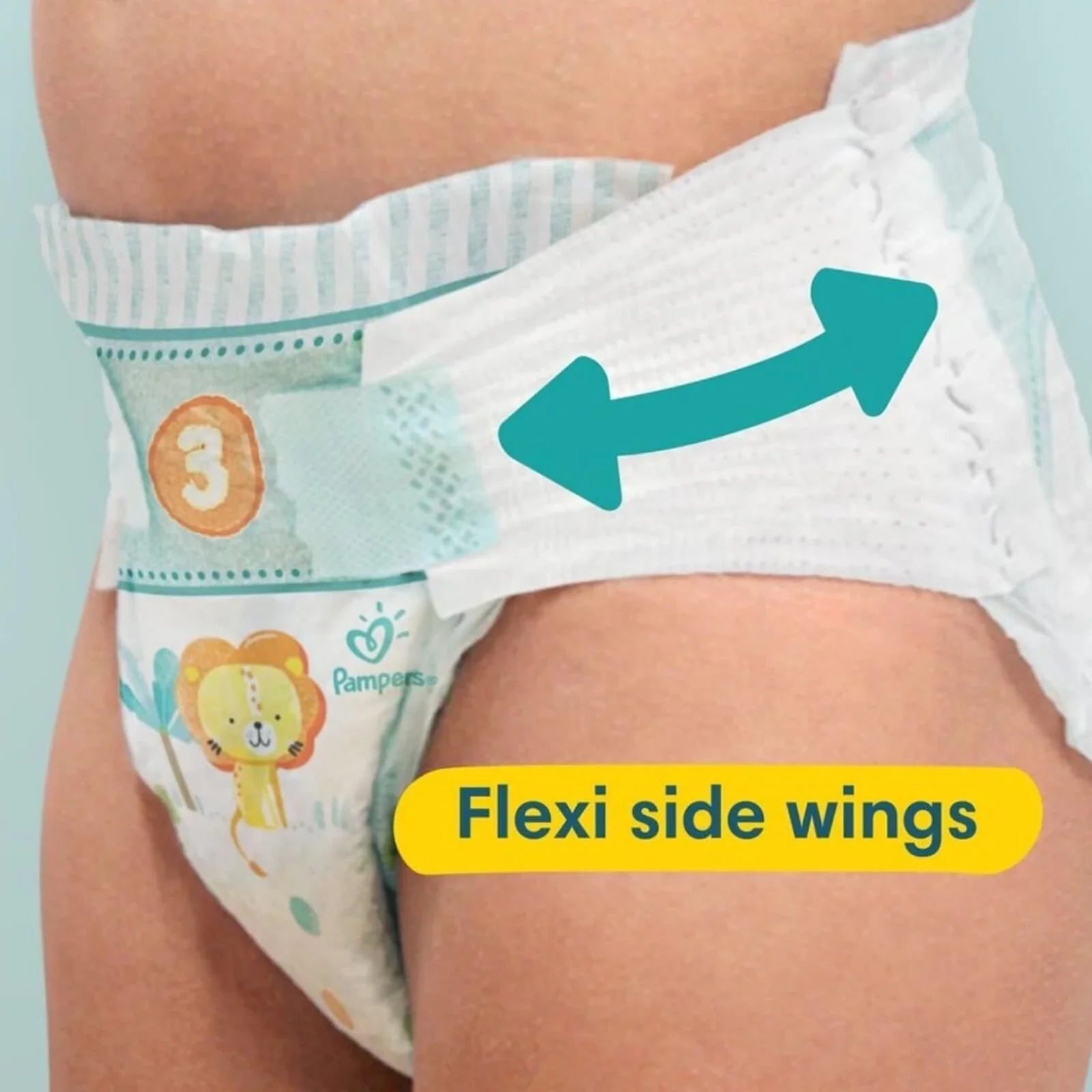 Pampers Baby Dry Size 3 Jumbo Pack - 98 nappies - Baby&More