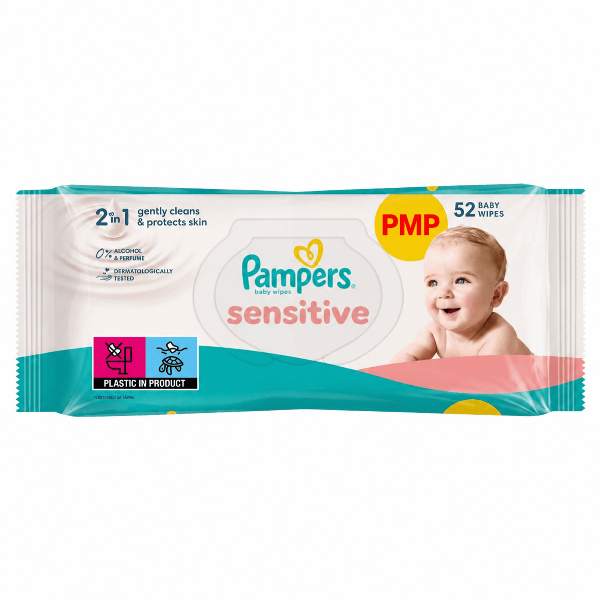 Pampers Sensitive Baby Wipes - 12 Packs - Baby&More