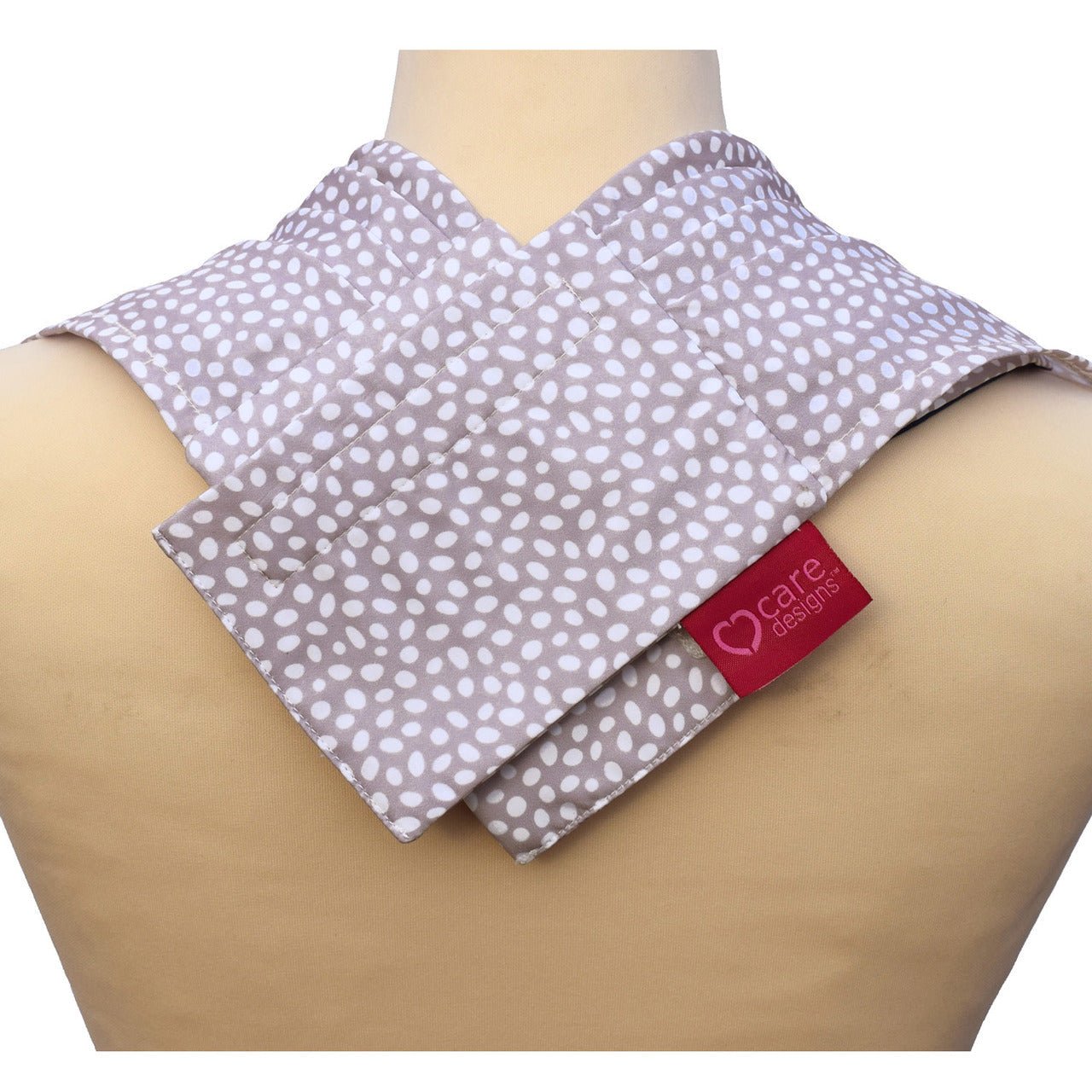 Pashmina Scarf Style Clothing Protector - Grey Dot - Baby&More
