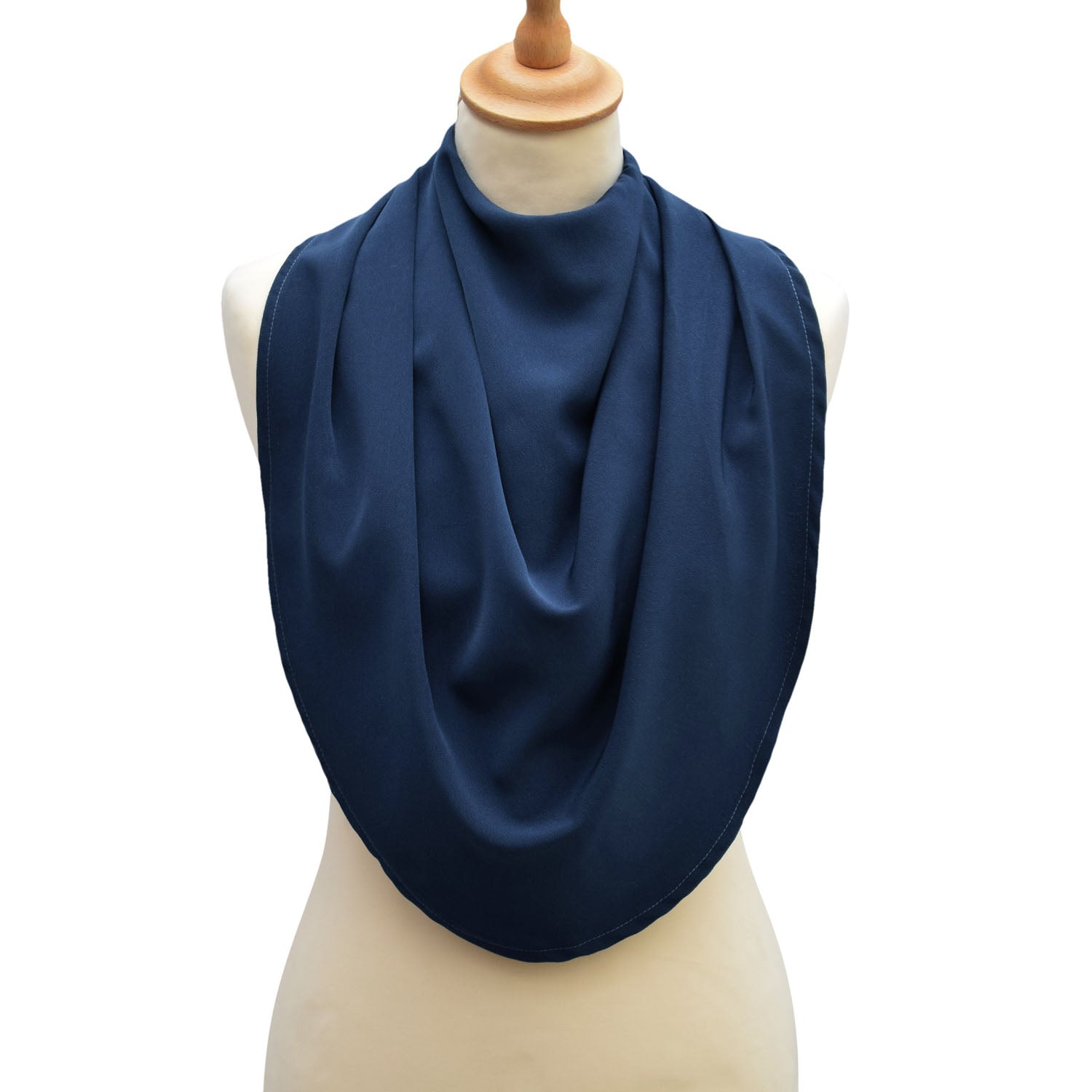 Pashmina Scarf Style Clothing Protector - Navy - Baby&More