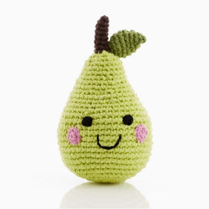 Friendly Pear Rattle