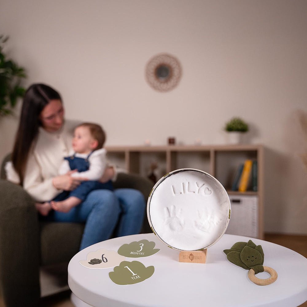 Petit Artichaut Baby Birth Keepsake Set - Artichaut Green - Baby&More