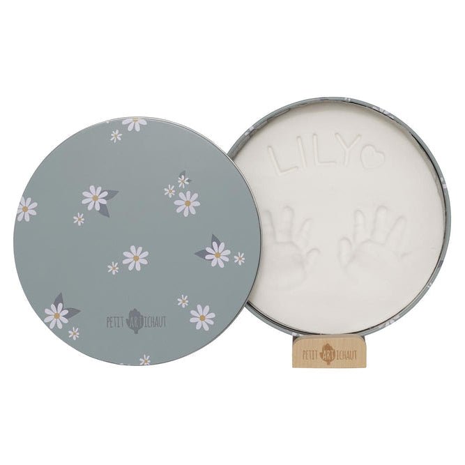 Petit Artichaut Baby Birth Keepsake Set - Daisy Blue - Baby&More