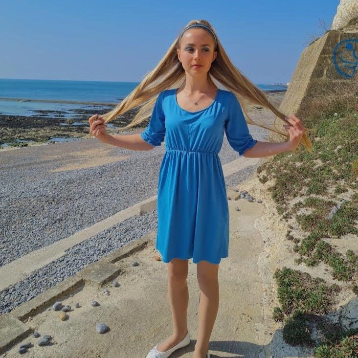 Petite Blue Dress - Baby&More