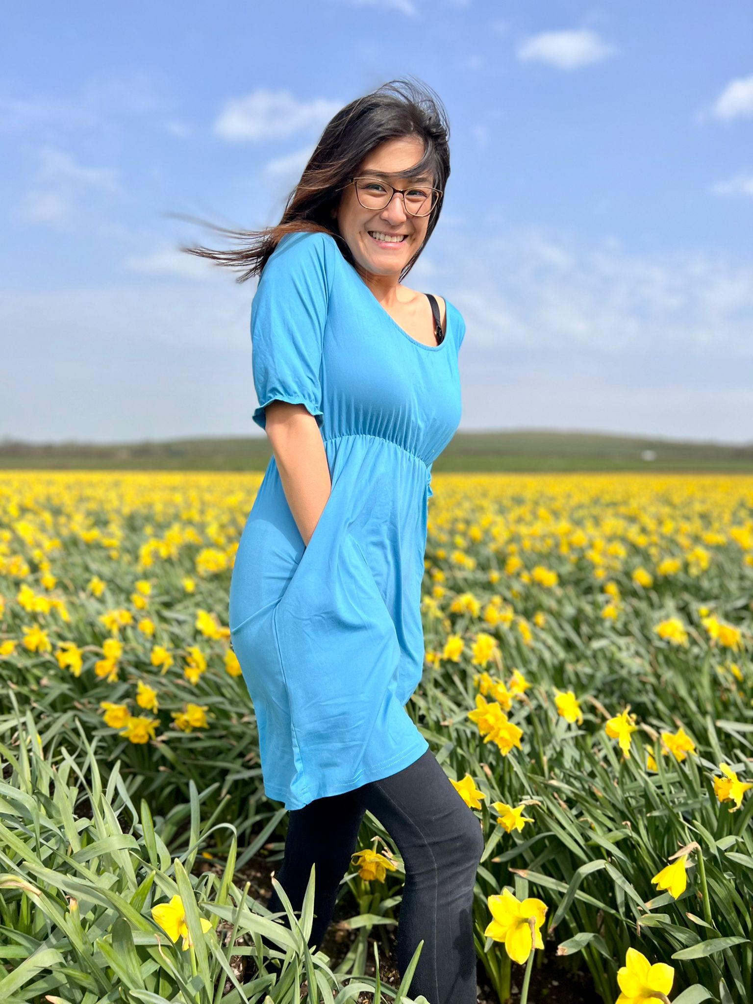 Petite Blue Dress - Baby&More