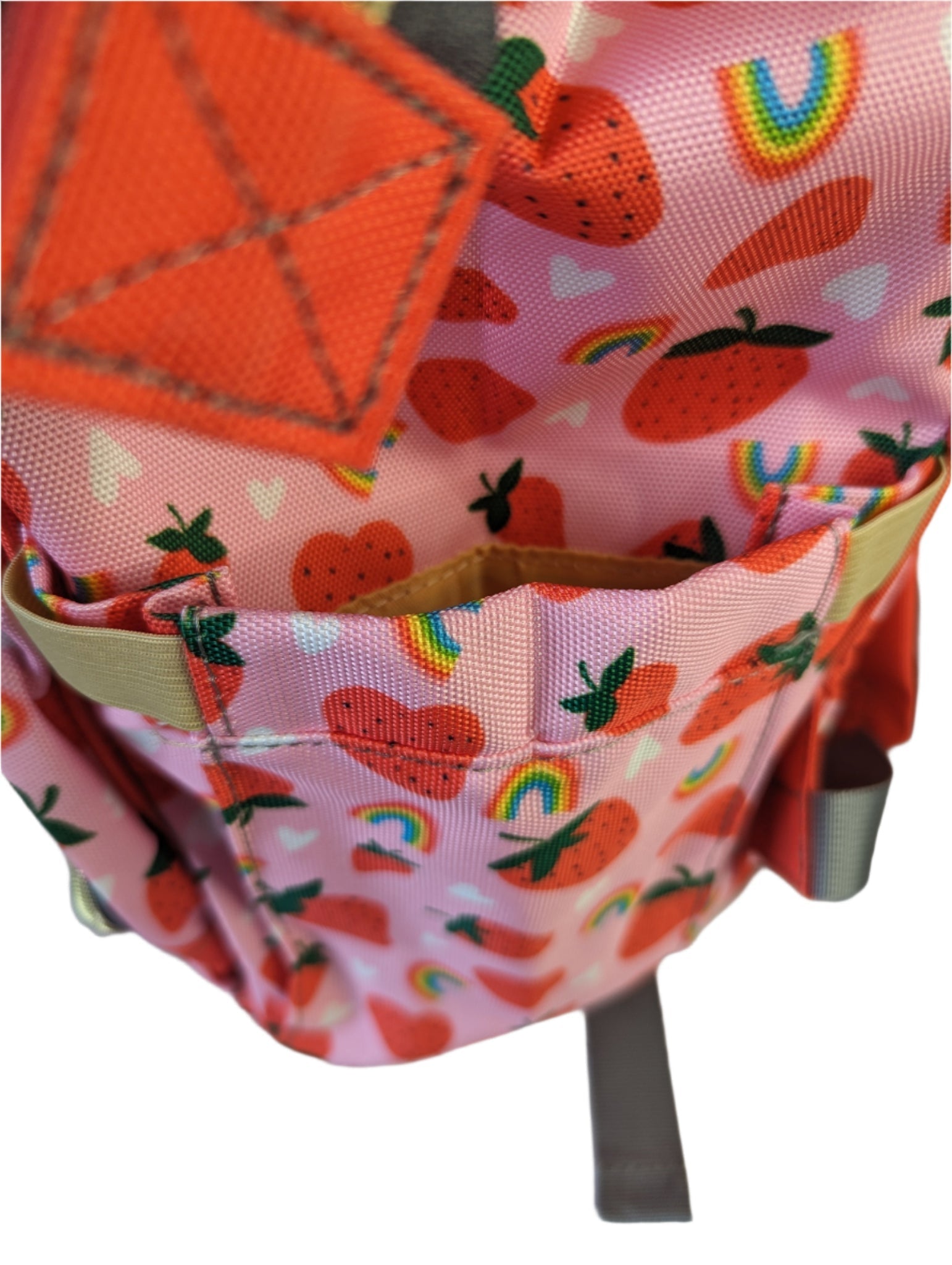 Green Cheeks Baby Changing Backpack - Strawberry Fields