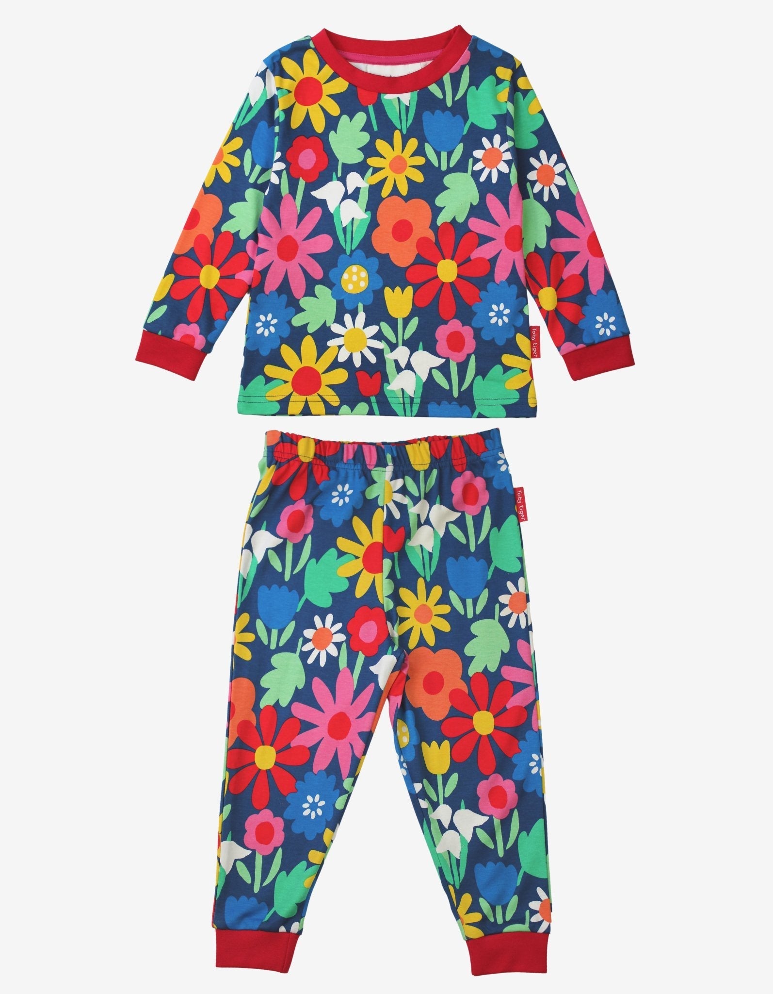Organic Pyjamas - Bold Floral Print