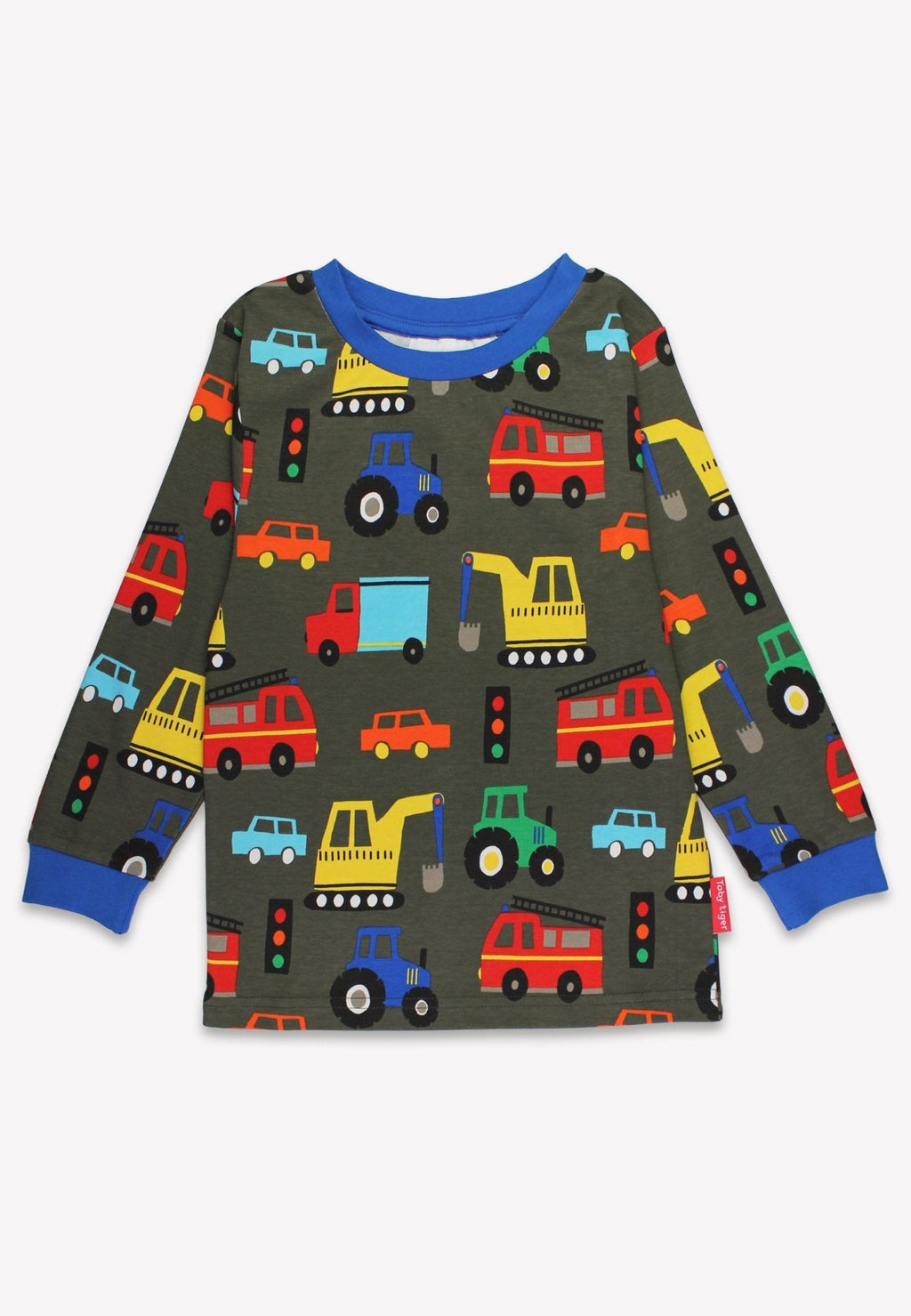 Organic Pyjamas - Transport Print