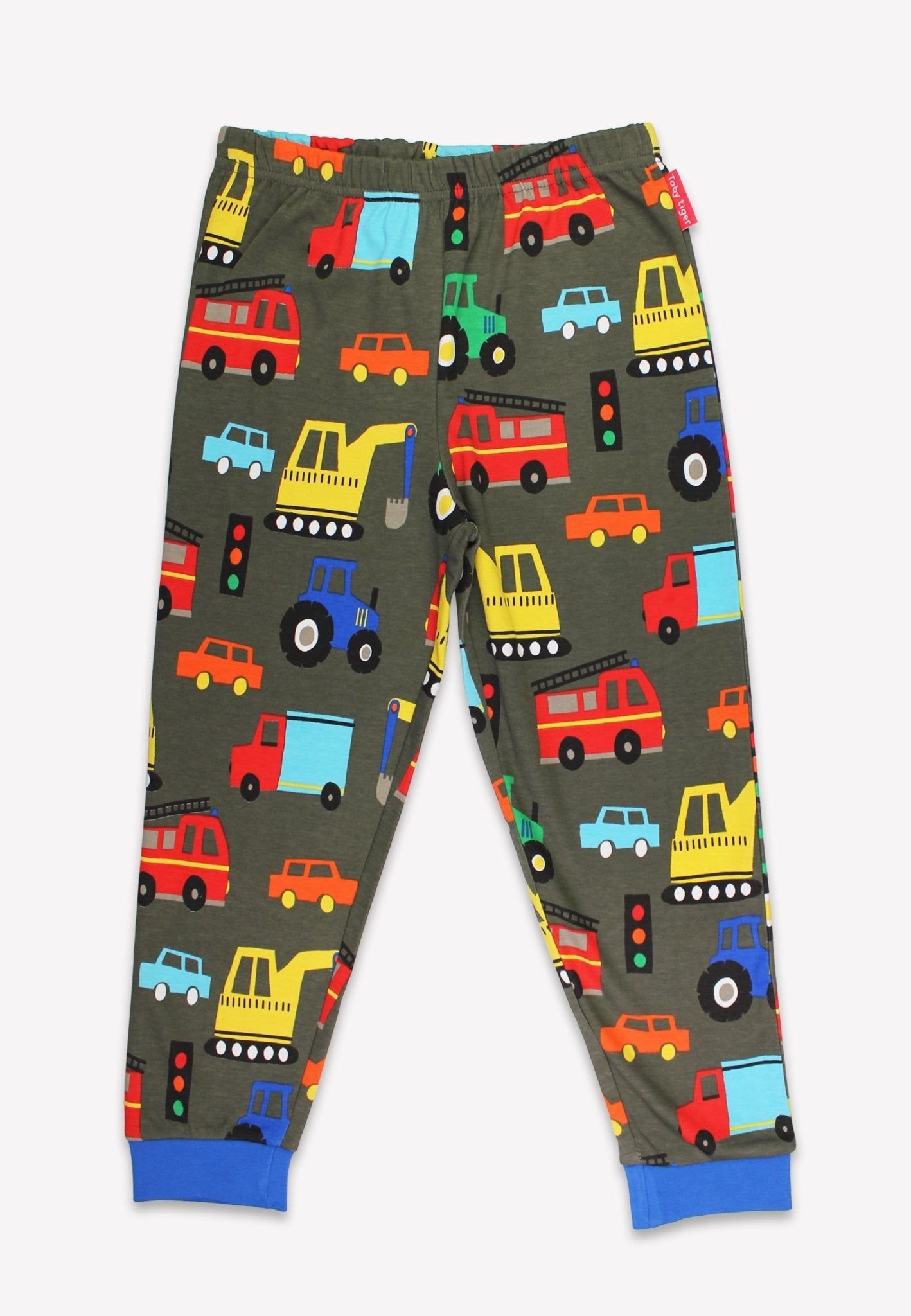 Organic Pyjamas - Transport Print