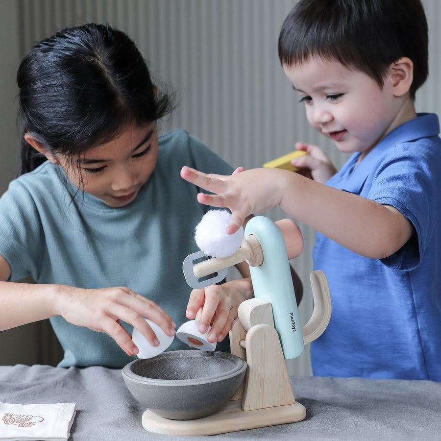 PlanToys Wooden Cake Mixer Set - Baby&More