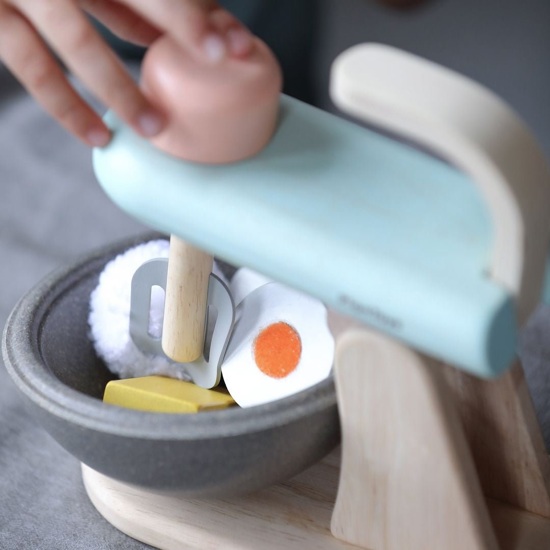 PlanToys Wooden Cake Mixer Set - Baby&More