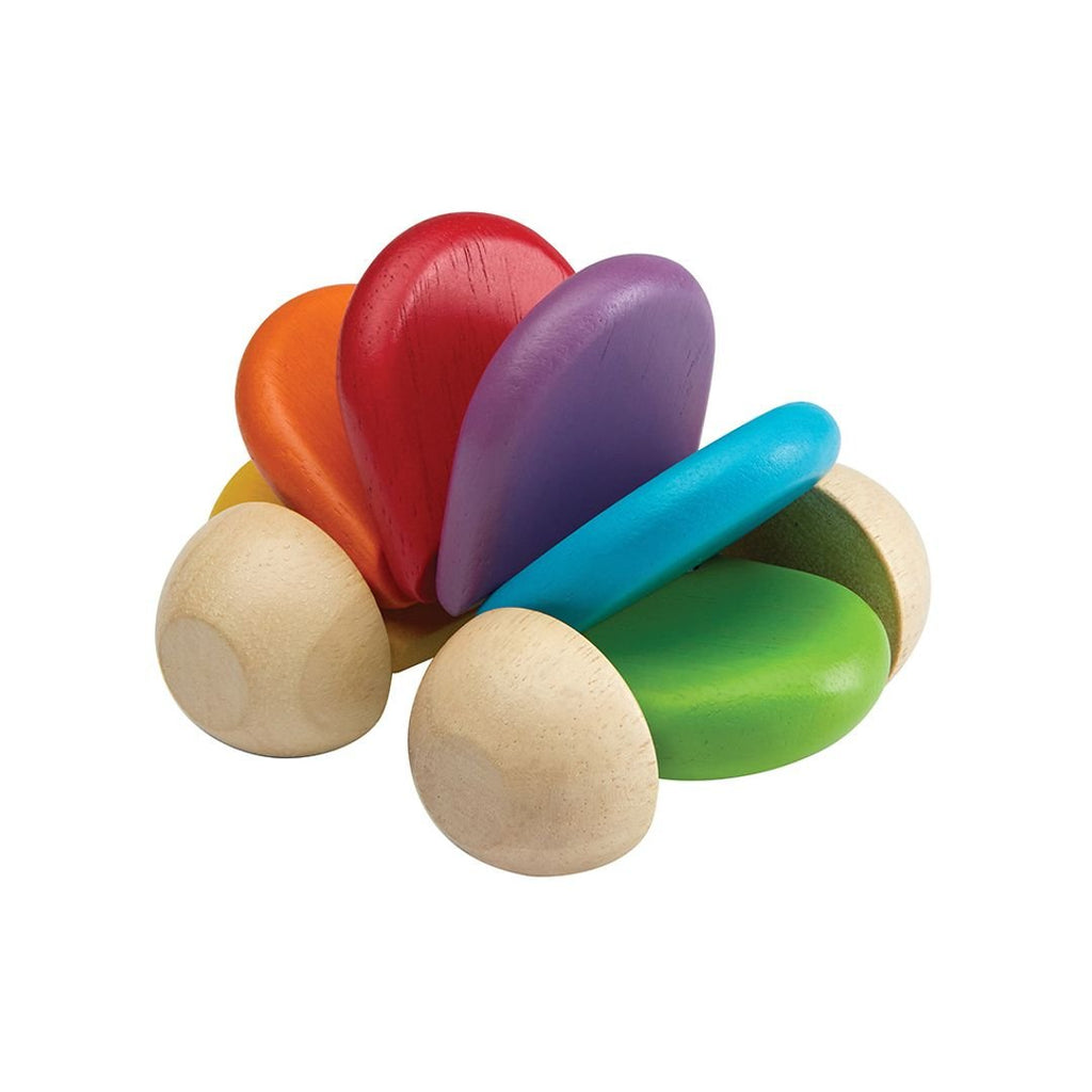 PlanToys Wooden Rainbow Car Toy - Baby&More