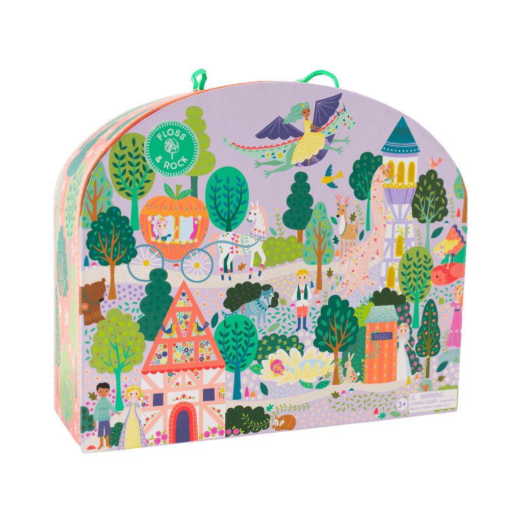 Playbox With Wooden Pieces - Fairy Tale - Baby&More