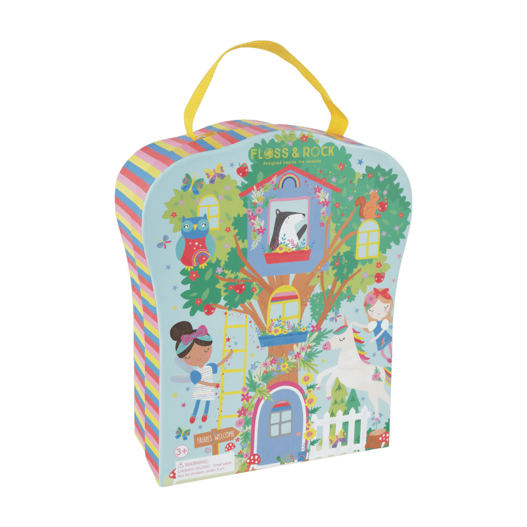 Playbox With Wooden Pieces - Rainbow Fairy - Baby&More