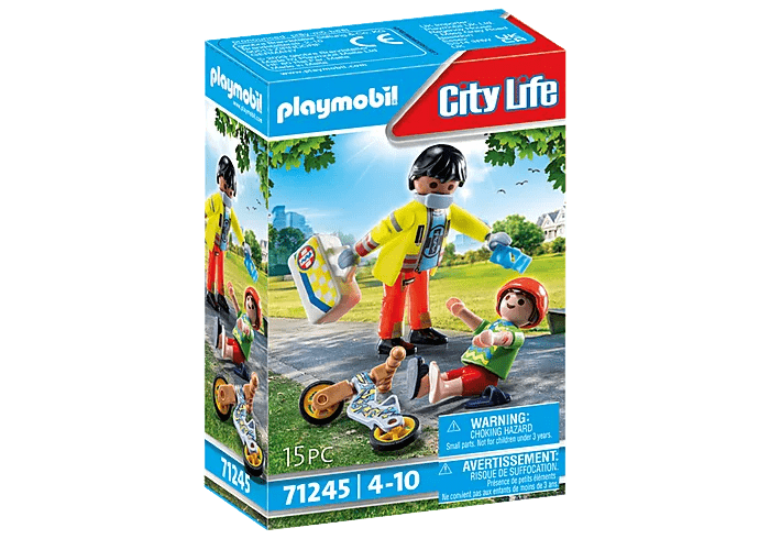 Playmobil City Life - Paramedic with Patient - 71245 - Baby&More