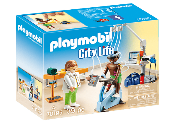 Playmobil City Life Physical Therapist - 70195 - Baby&More