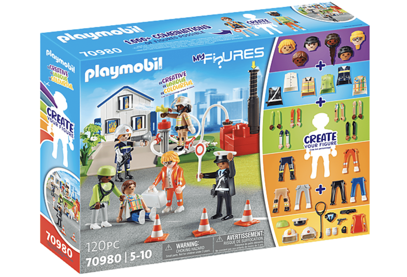 Playmobil My Figures - Rescue Mission - 70980 - Baby&More