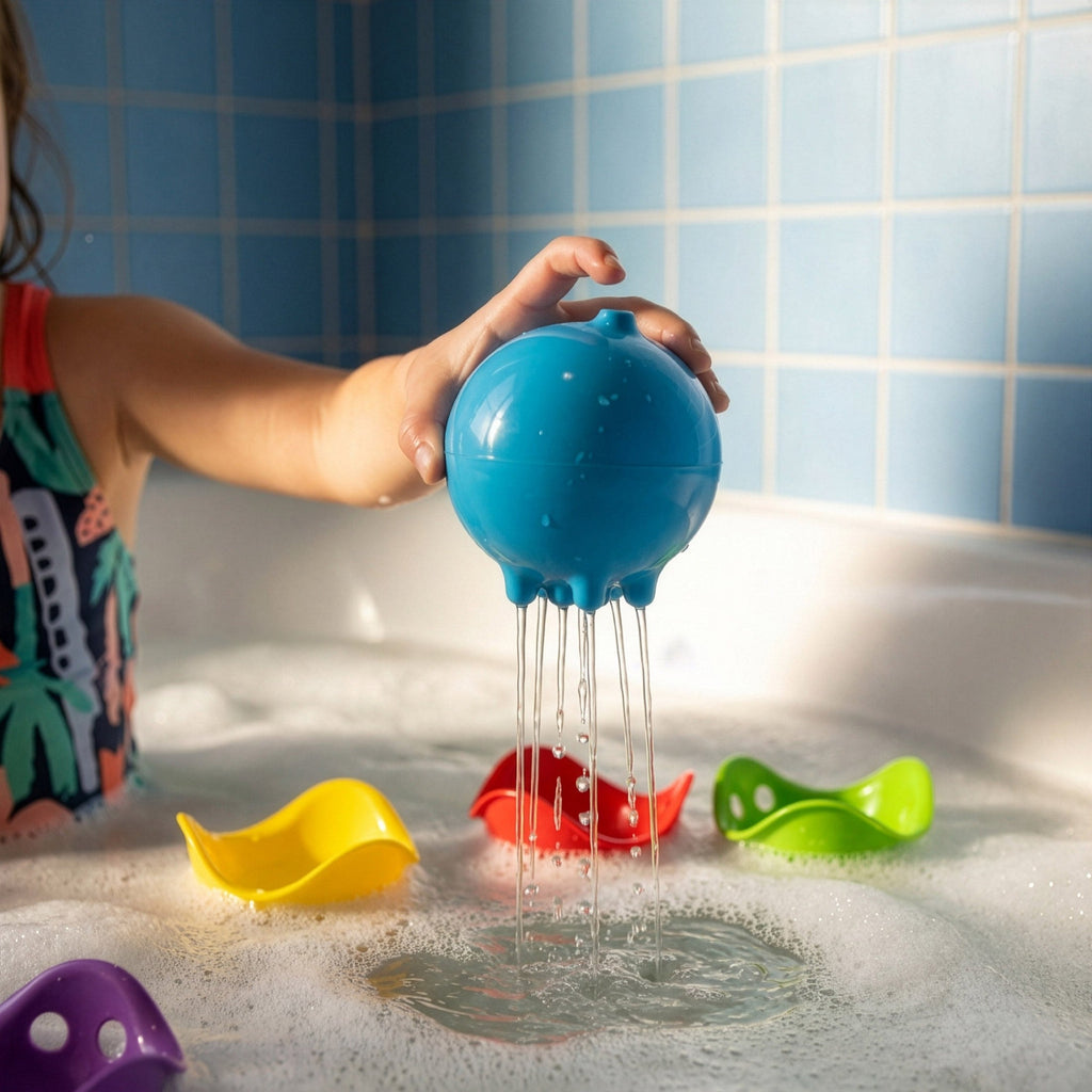 MOLUK Plui Rainball Bath Toy - Yellow