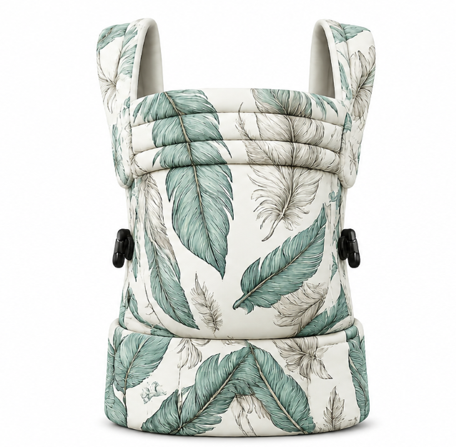 Bizzi Growin Nomad Pure Organic Baby Carrier - Wild Plume