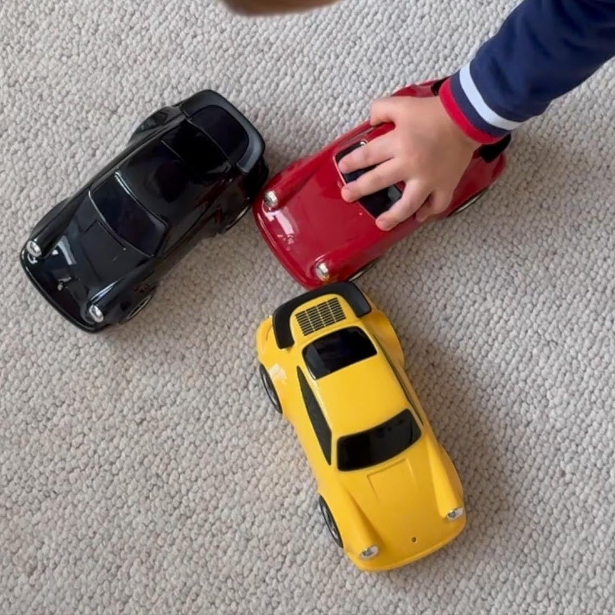 Porsche 911 Racing Car Yellow Toy Car - Baby&More