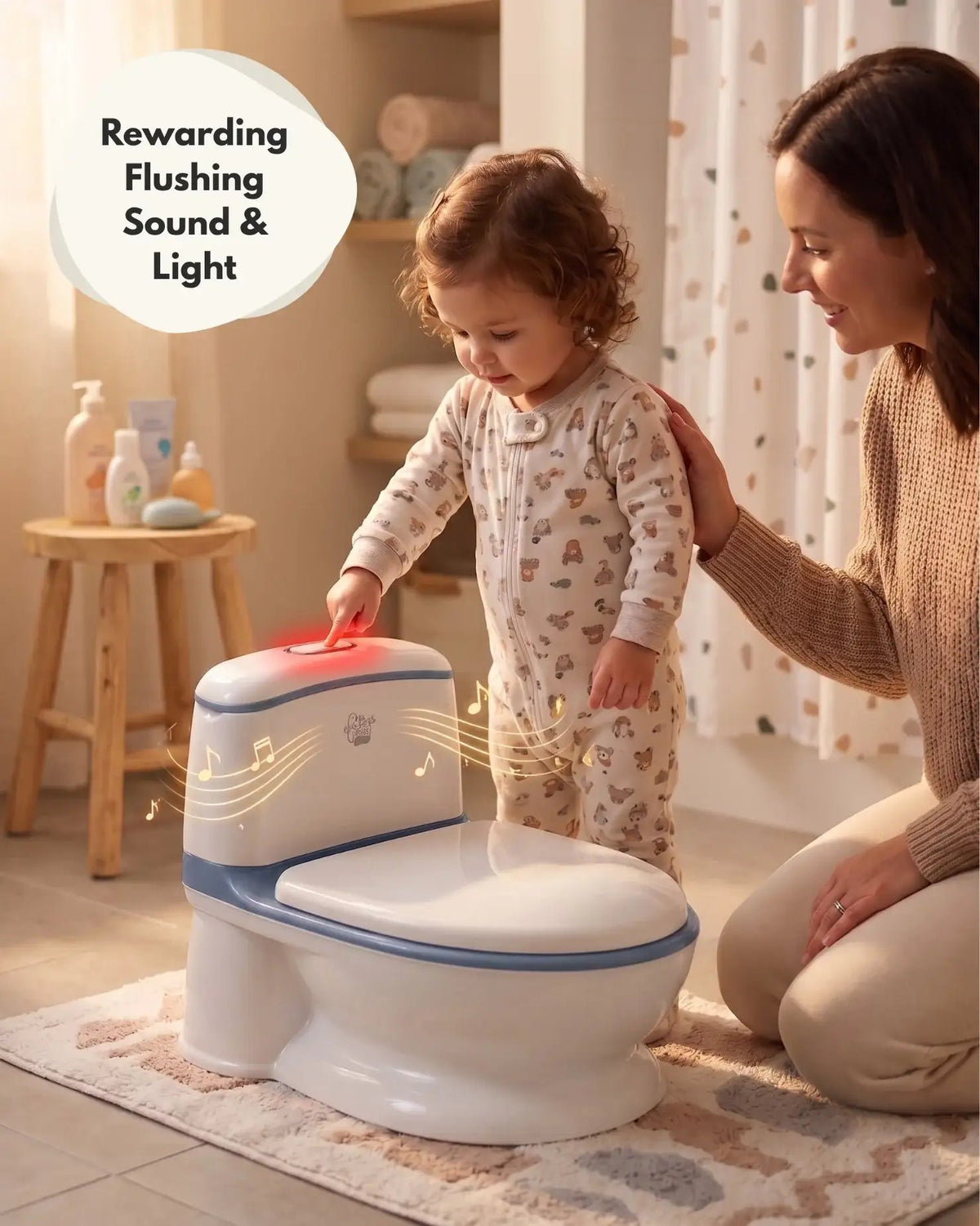Pote Pals My First WC Potty - Blue - Baby&More