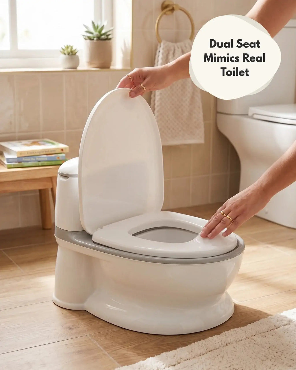 Pote Pals My First WC Potty - Grey - Baby&More