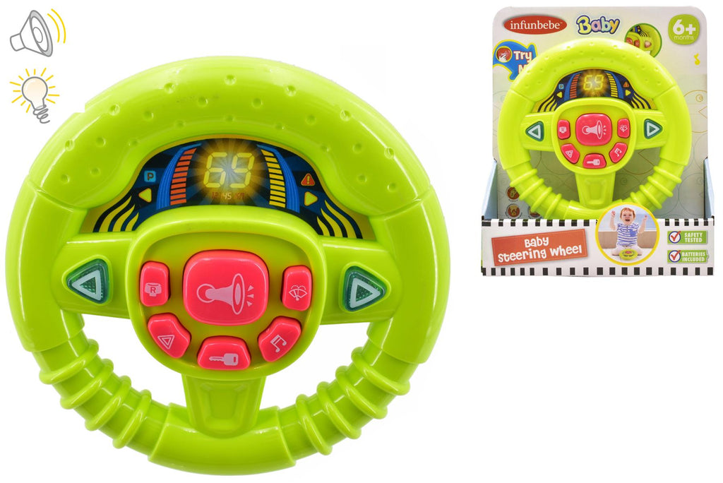 Pretend Steering Wheel with Sound Effects - Baby&More